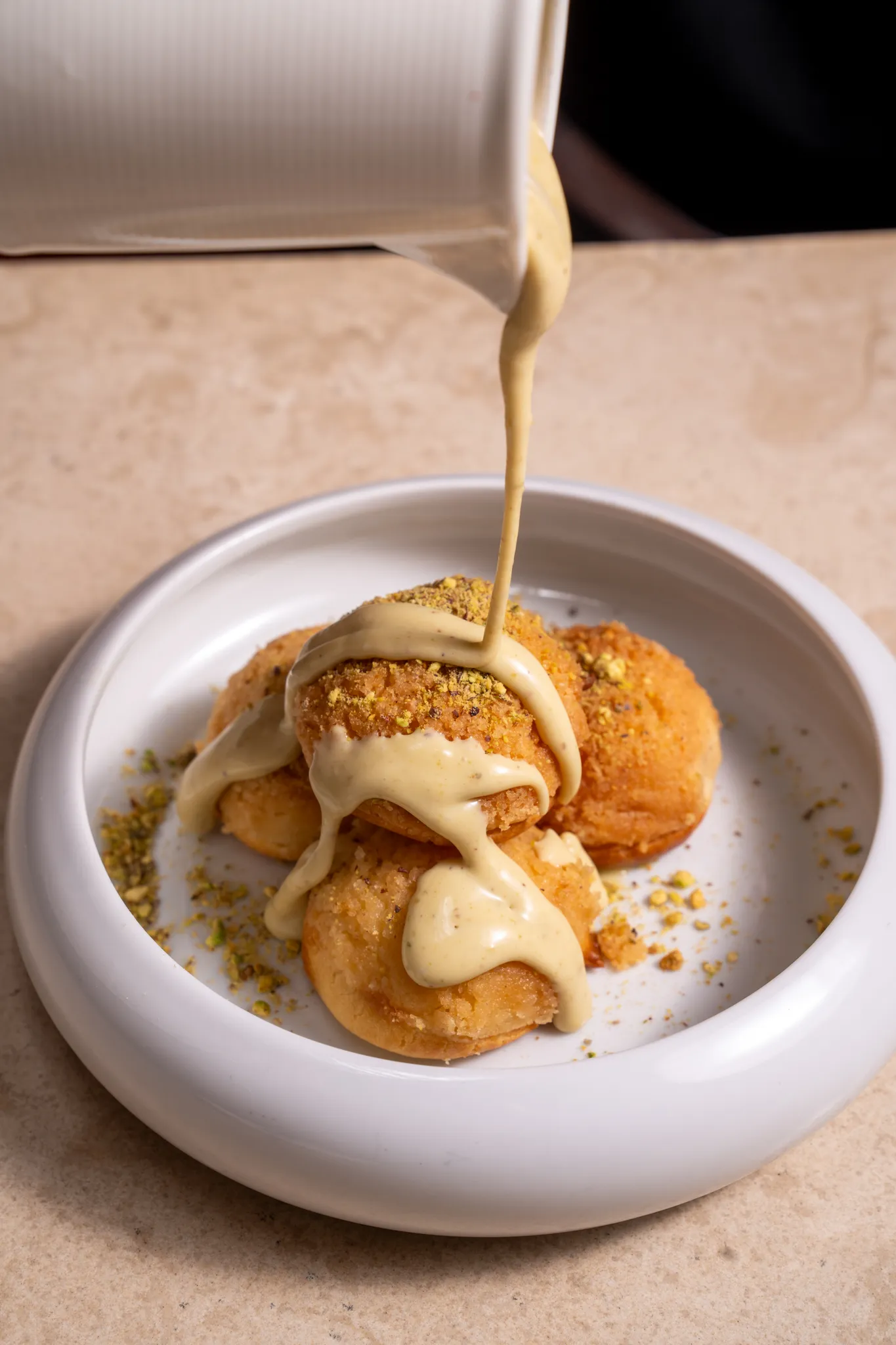 Profiterol Pistachio